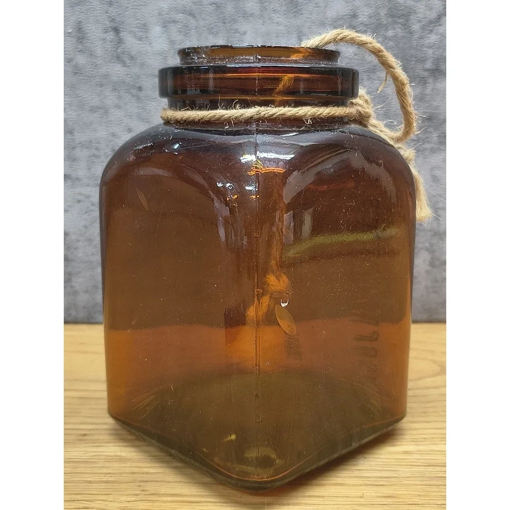 Johnson&Johnson Brown Medical Supply Jar